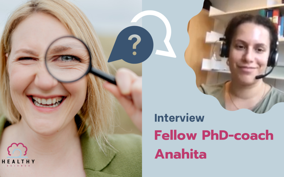 Interview with Anahita on doing a PhD after going through a burnout.